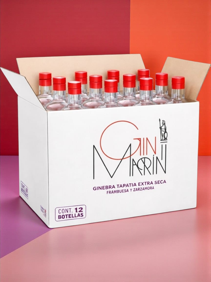 DESCUENTO ESPECIAL Caja 12 Botellas Ginebra GINMARÍN