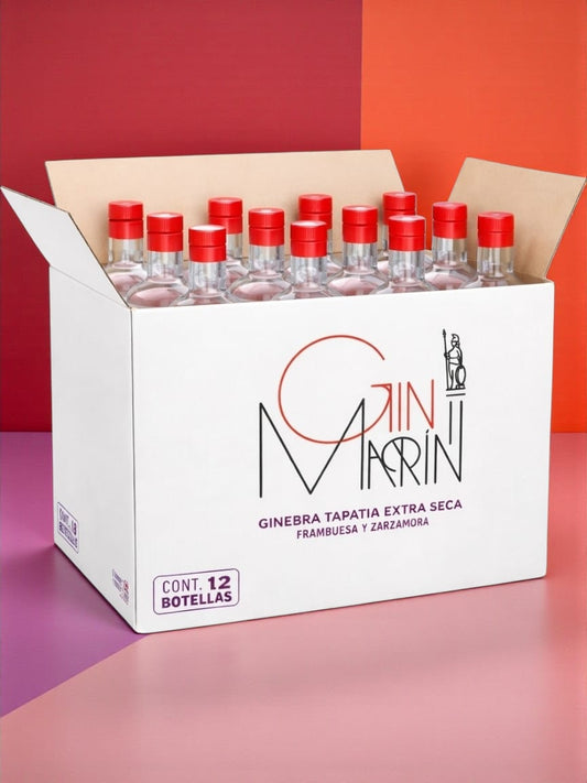DESCUENTO ESPECIAL Caja 12 Botellas Ginebra GINMARÍN